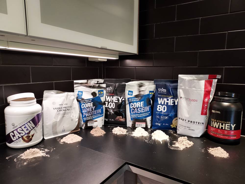 Bästa proteinpulvret för att bygga muskler