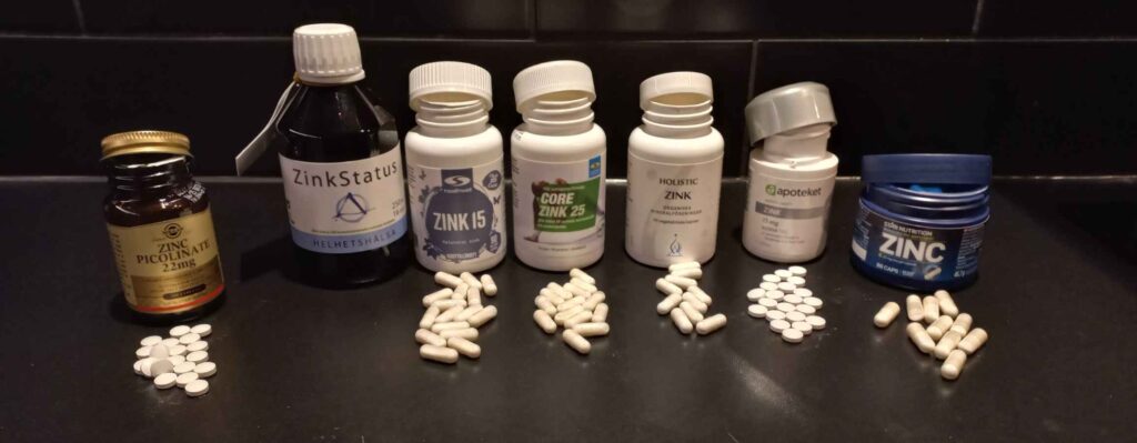 Zink bäst i test