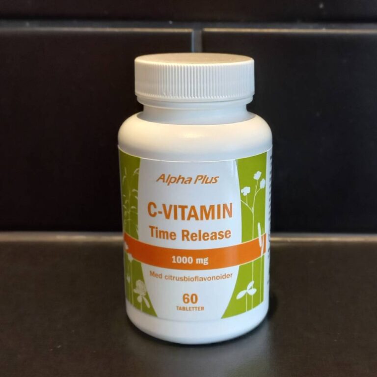 Alpha Plus C-Vitamin Time Release Test