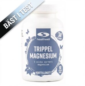 Healthwell Trippel Magnesium bäst i test