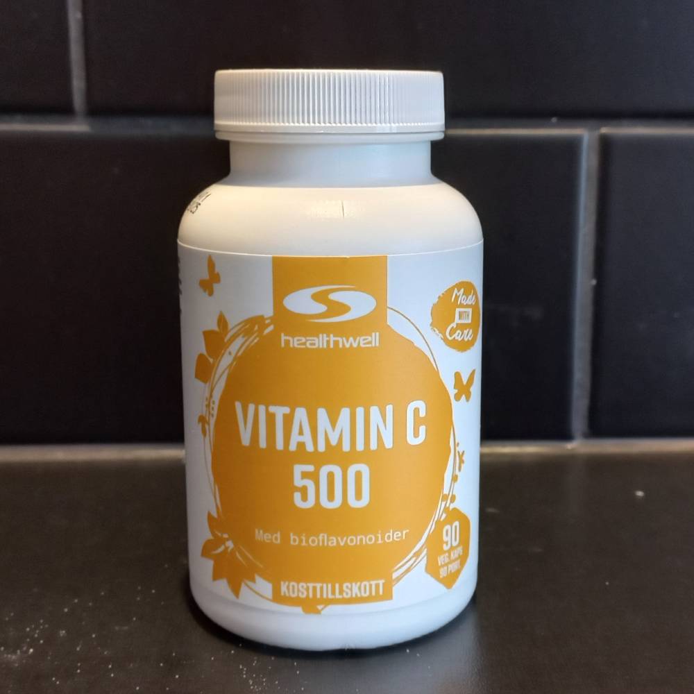 Healthwell Vitamin C 500 bäst i test