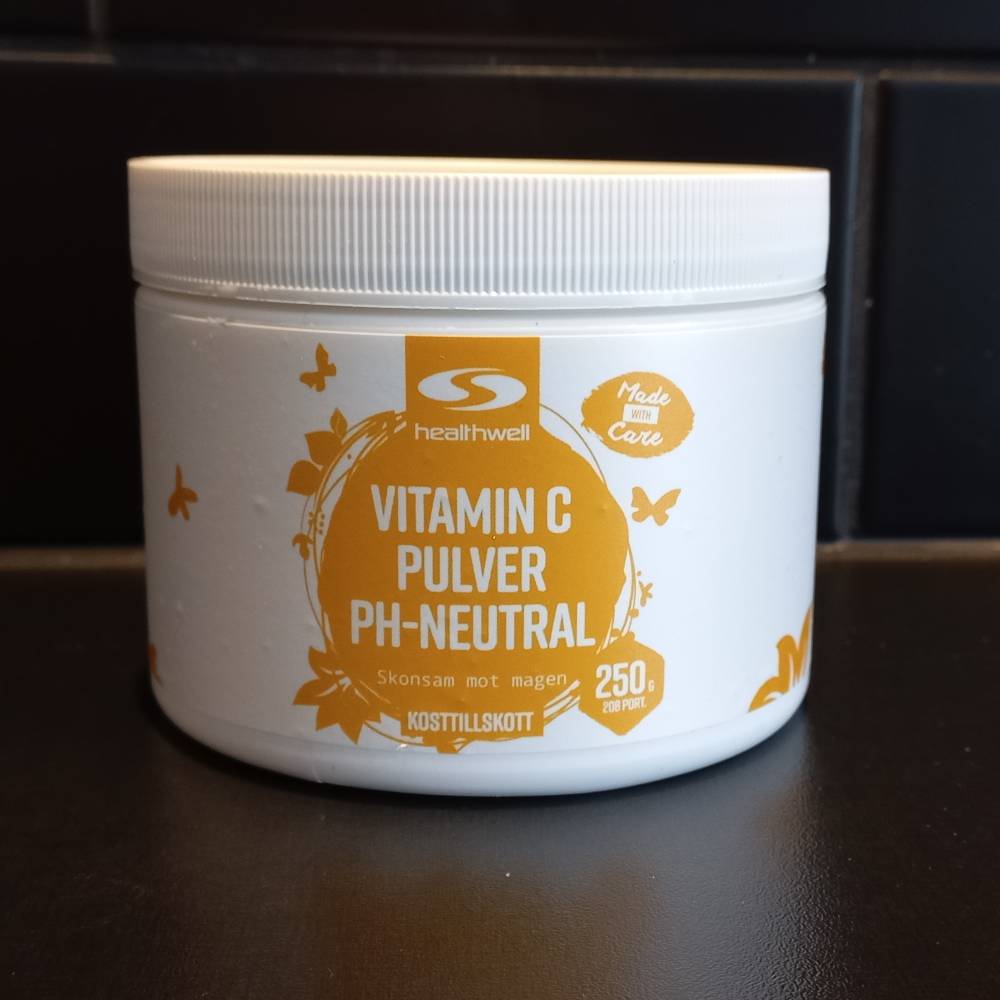 Healthwell Vitamin C Pulver pH-Neutral test