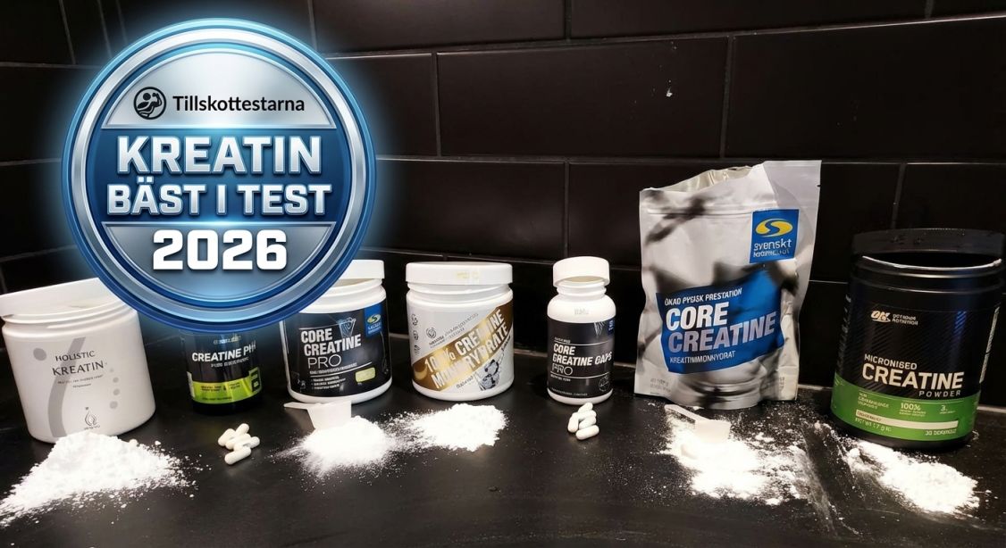 Kreatin bäst i test