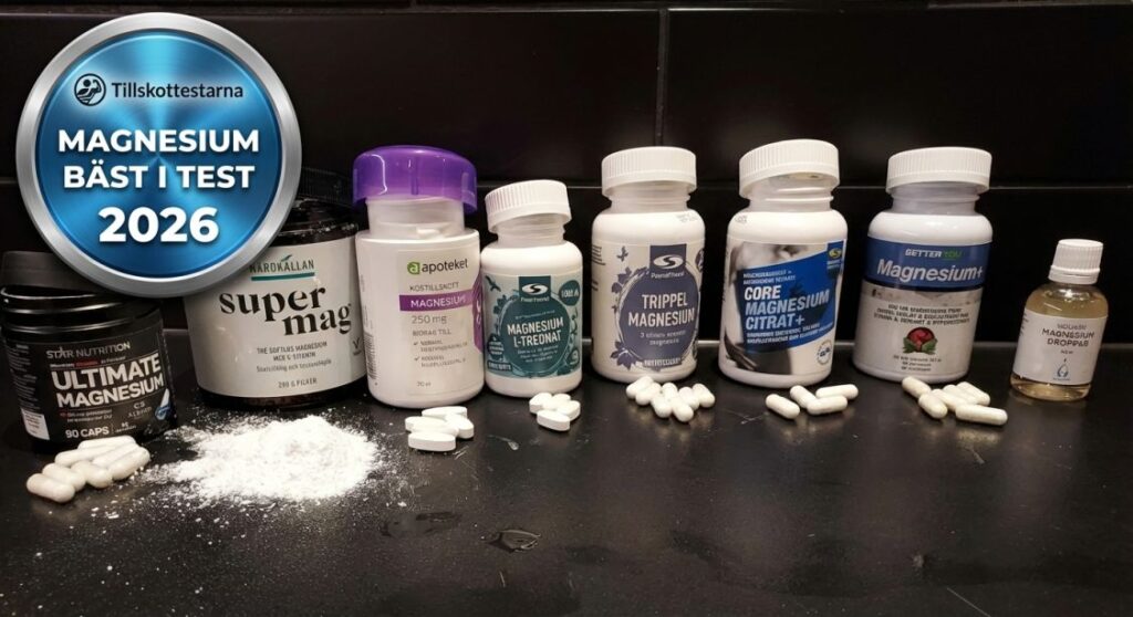 Magnesium bäst i test