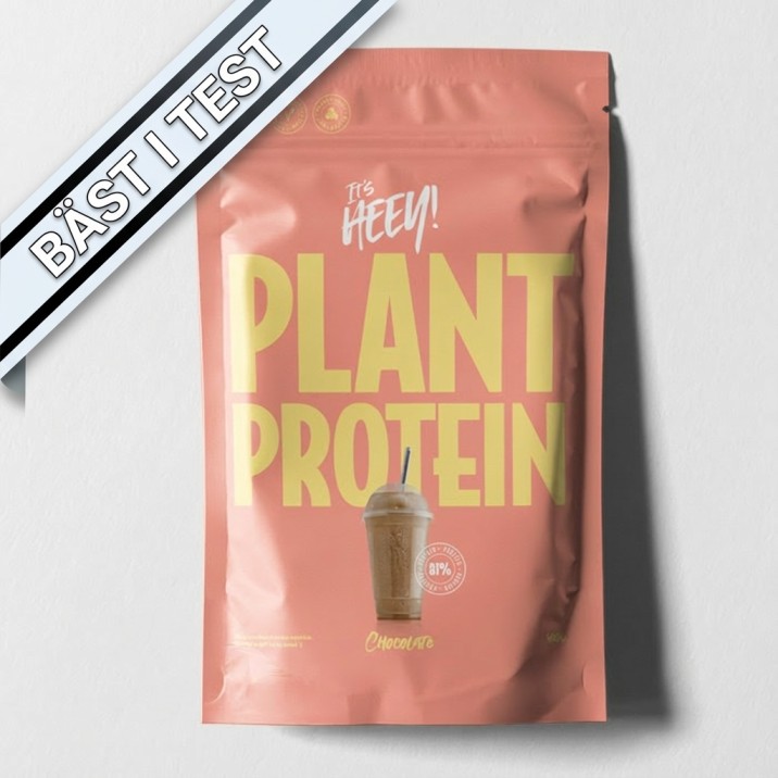 its heey veganskt proteinpulver bäst i test