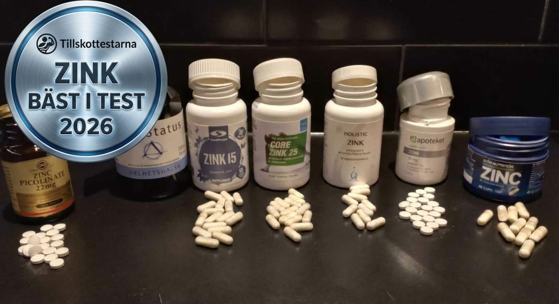 zink bäst i test