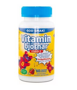 Active Care Vitaminbjörnar D-vitamin