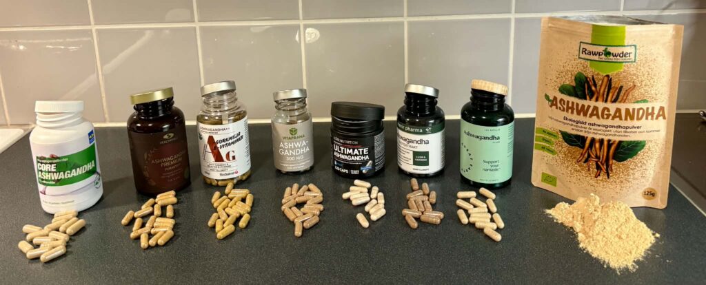 Ashwaghanda bäst i test