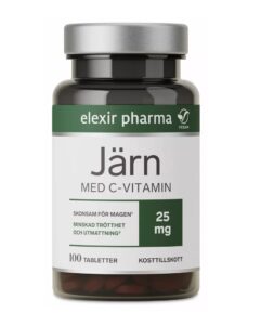 Elexir Pharma Järn med C-vitamin