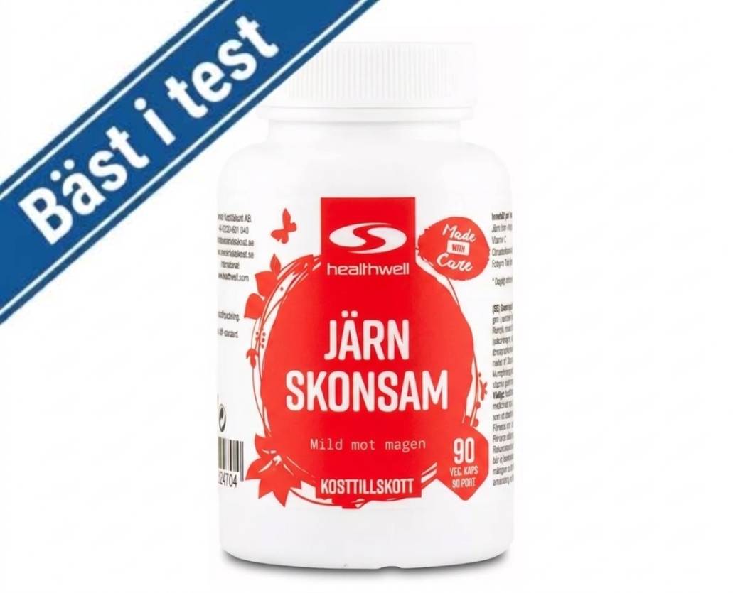 Healthwell Järn Skonsam Bäst I test