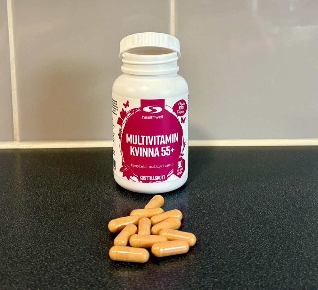 Healthwell Multivitamin Kvinna 55+