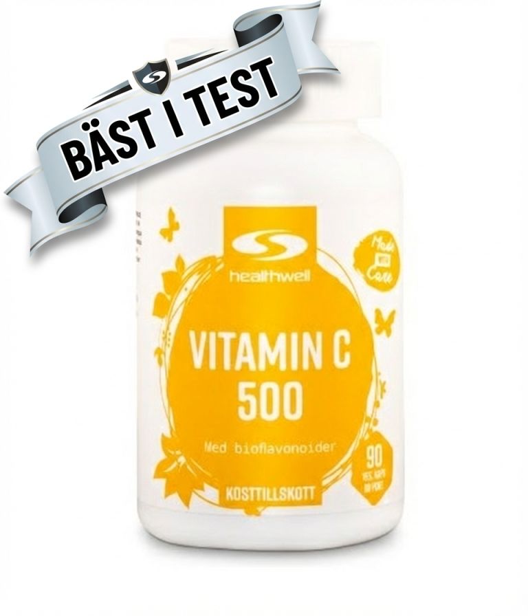 Healthwell Vitamin C 500 Bäst i test