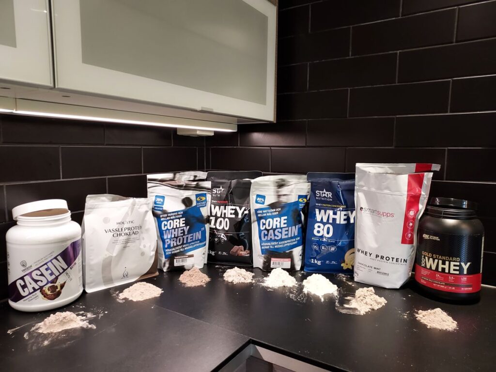 Proteinpulver bäst i test