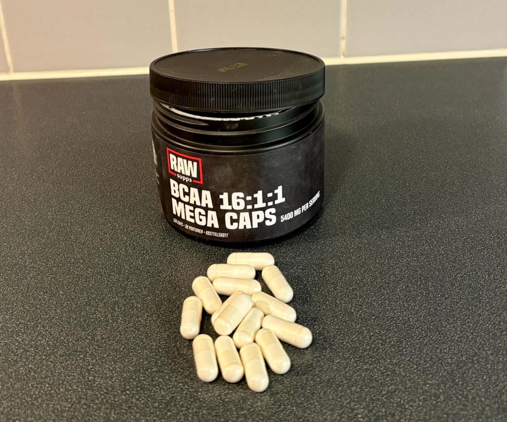 RAW BCAA Mega Caps