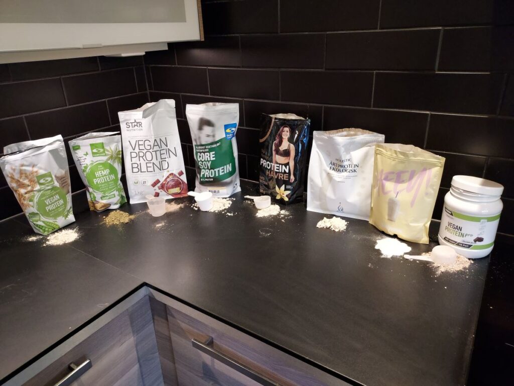 Veganskt proteinpulver bäst i test